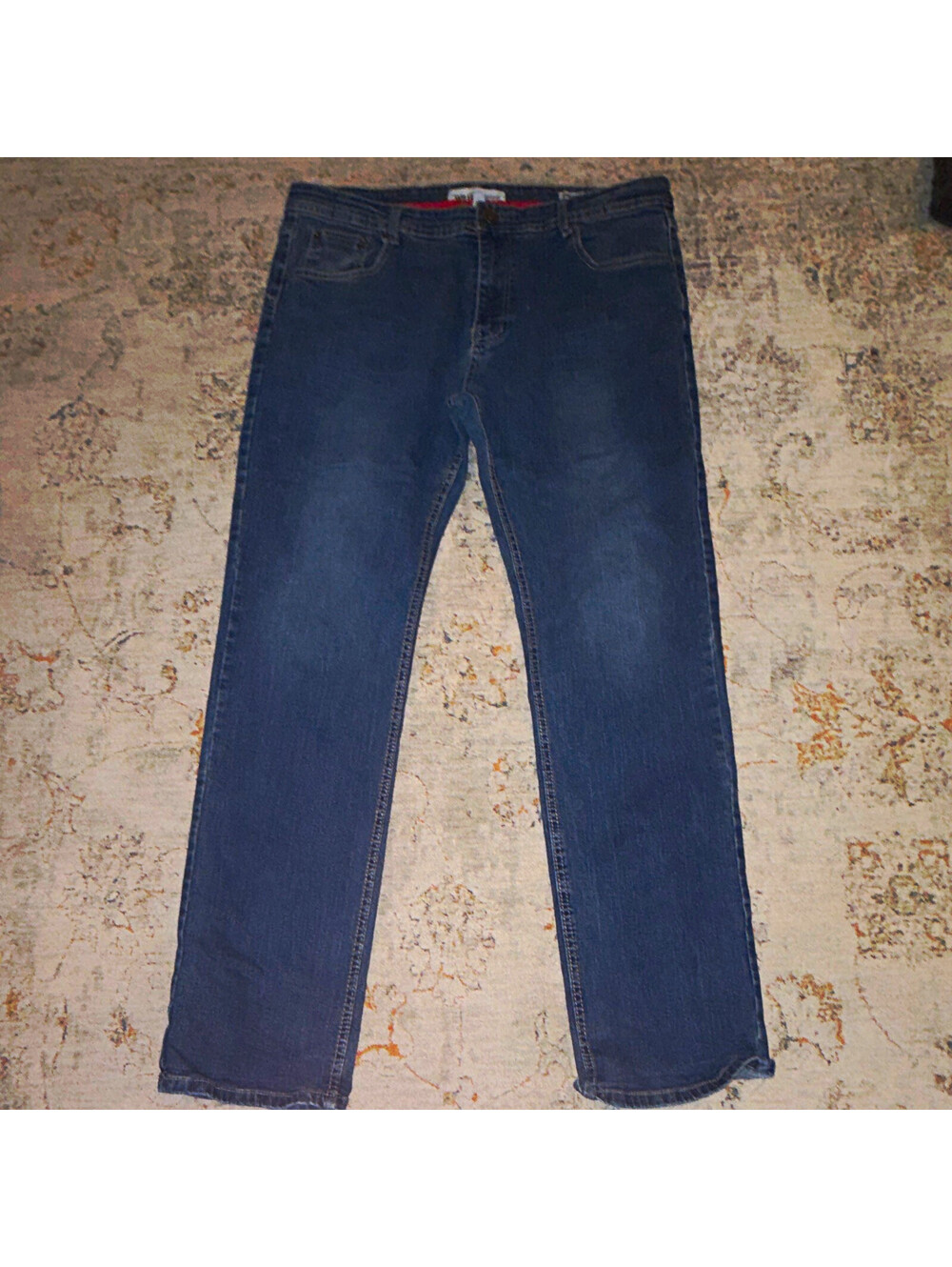 William Rast Men's Blue Denim Slim Fit Jeans Medium Wash Stretch 5-Pocket A341